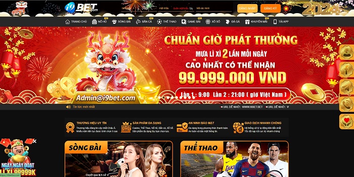 Trang chủ chín của i9Bet