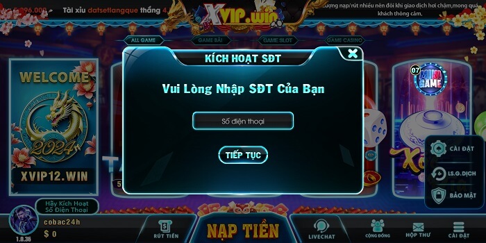 Bảo mật XVip12 Win an toàn