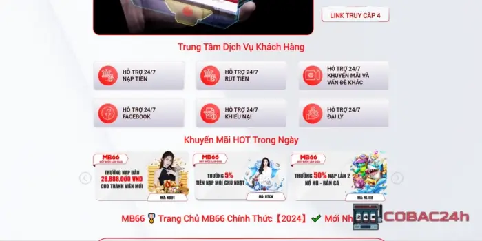 Kênh hỗ trợ MB6611 đa dạng chuyên nghiệp