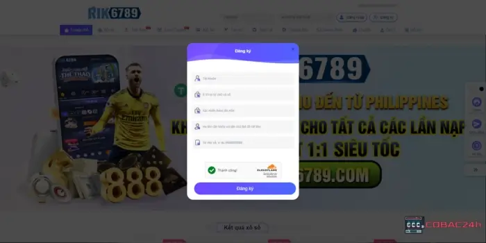 Cách đăng ký Rik6789 Com